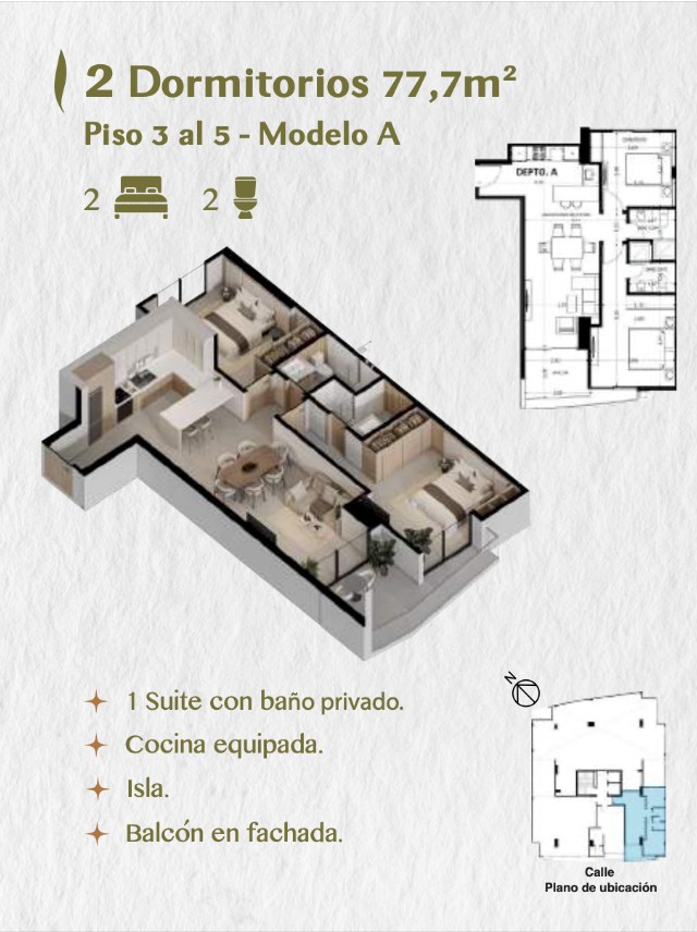 Plano del modelo A de Impera Forest