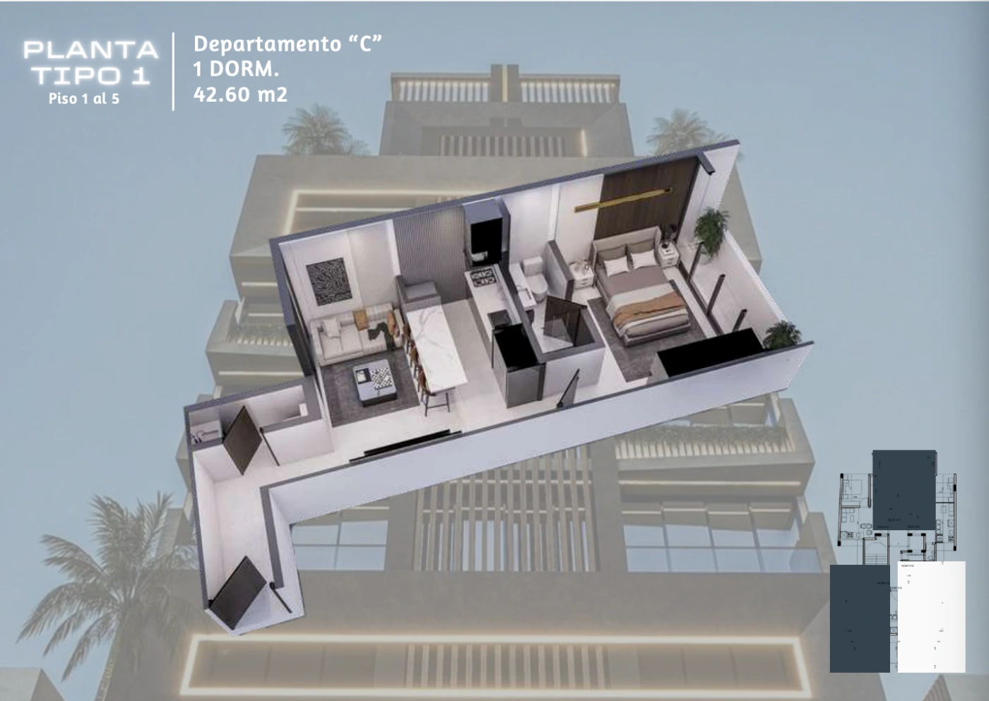 Plano del modelo C de Stone VI