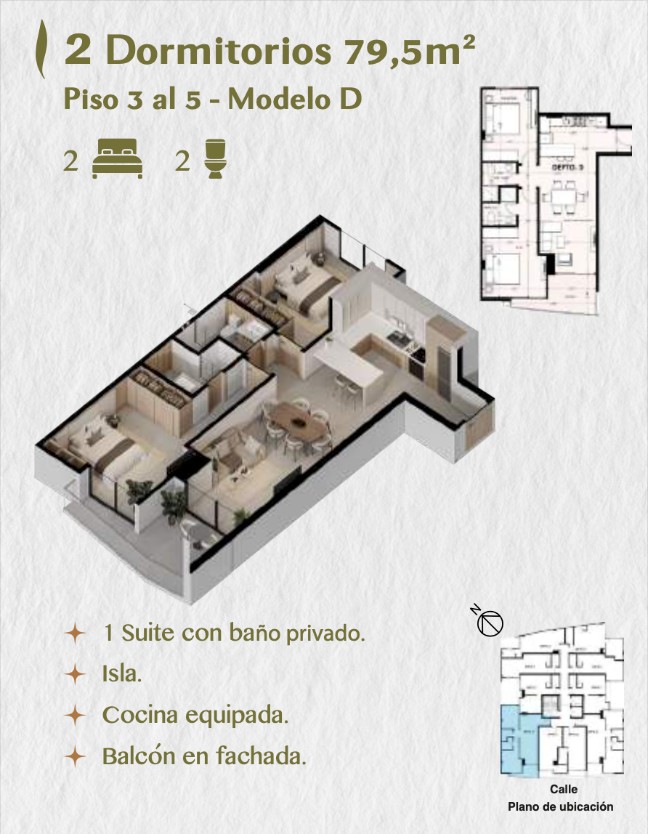 Plano del modelo D de Impera Forest