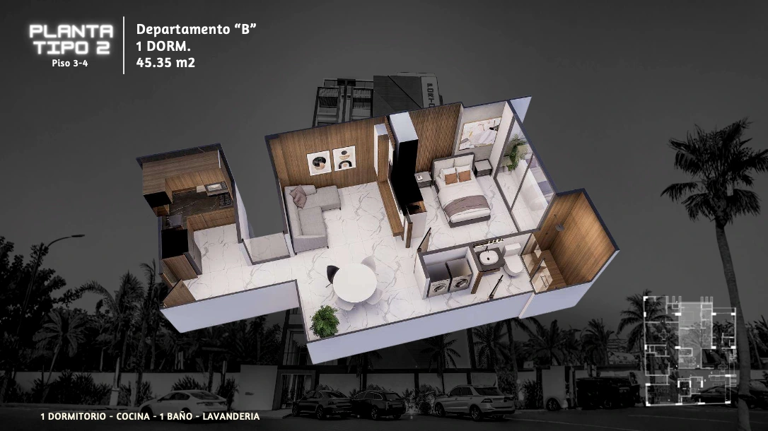 Plano del modelo B de Portobello 6