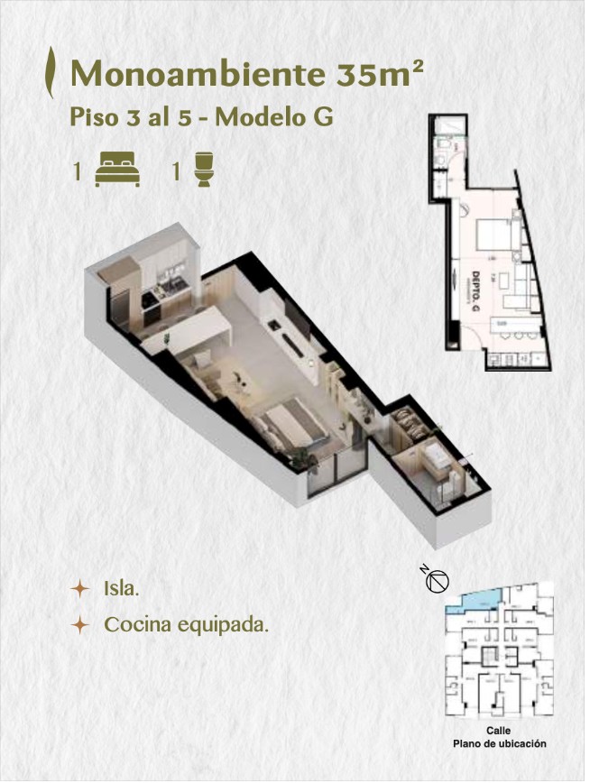 Plano del modelo G de Impera Forest