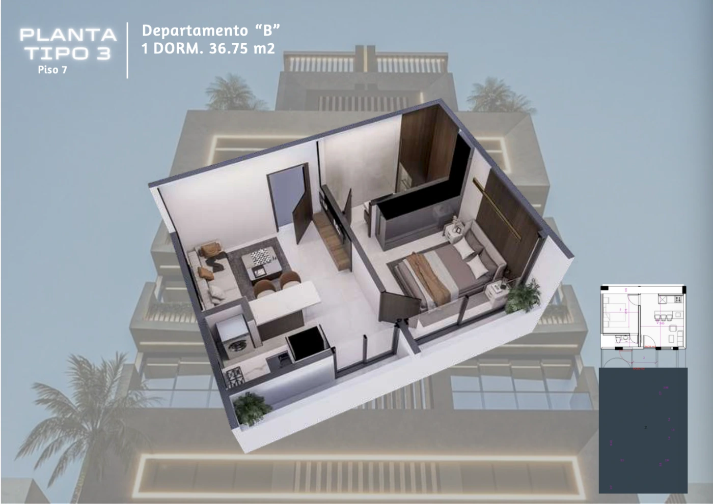 Plano del modelo B de Stone VI