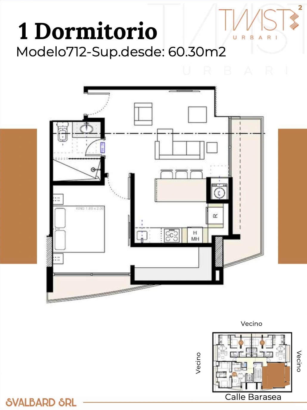 Plano del modelo 105 de Twist 2