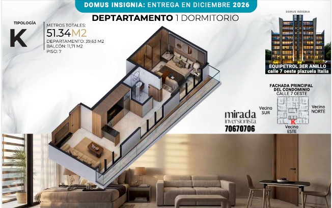 Plano del modelo K de Domus Insignia