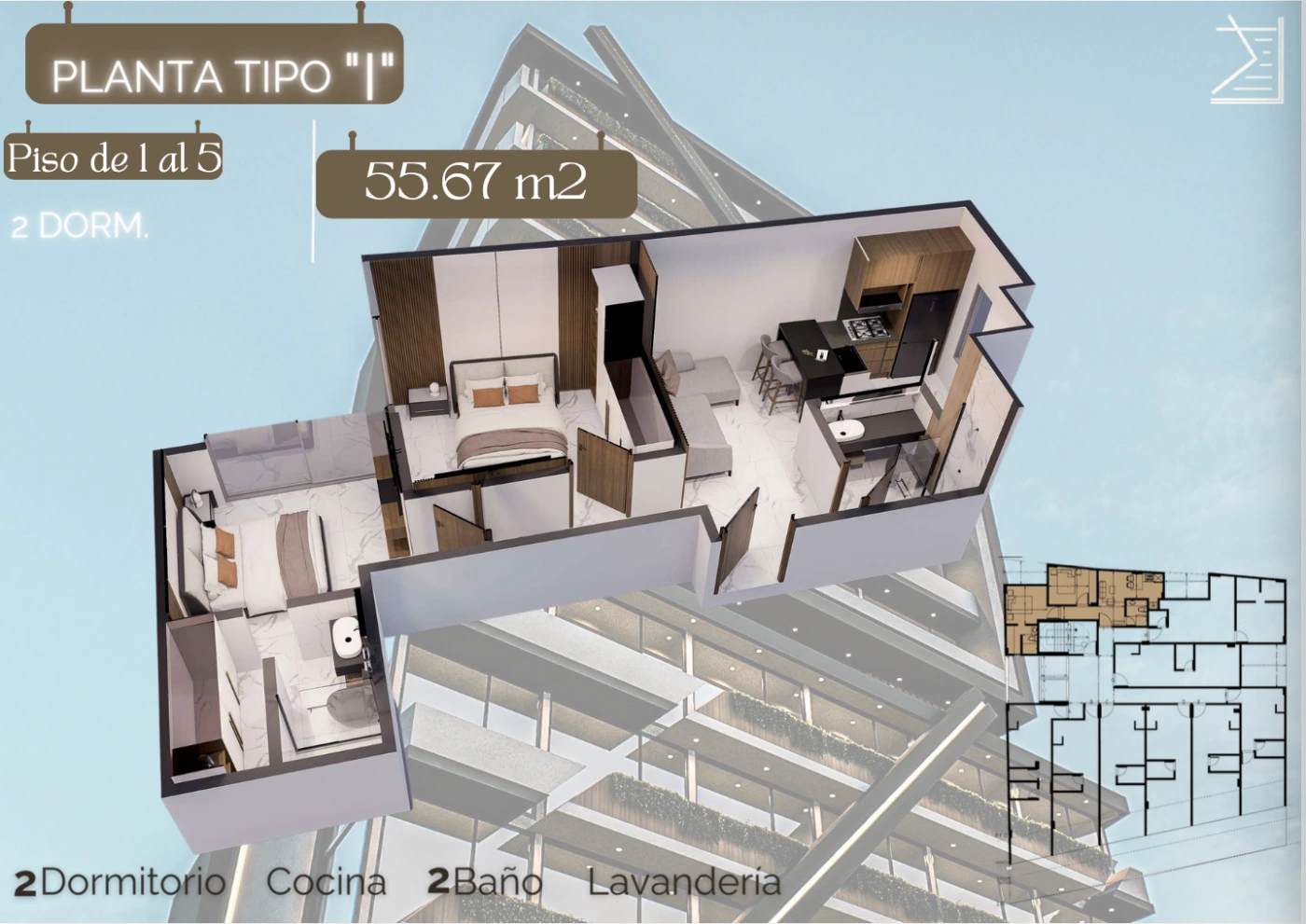 Plano del modelo I de Portobello V