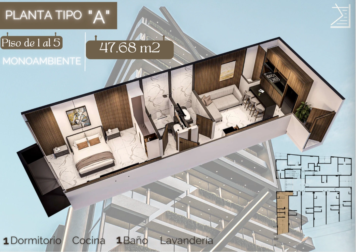 Plano del modelo A de Portobello V