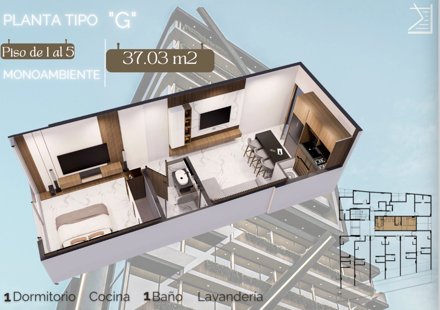 Plano del modelo G de Portobello V