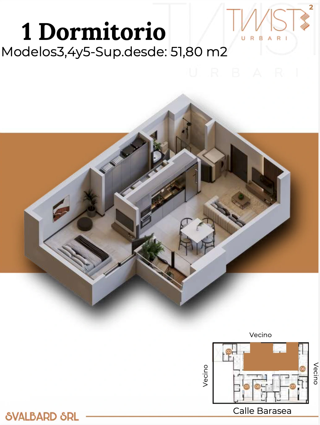 Plano del modelo 203 de Twist 2