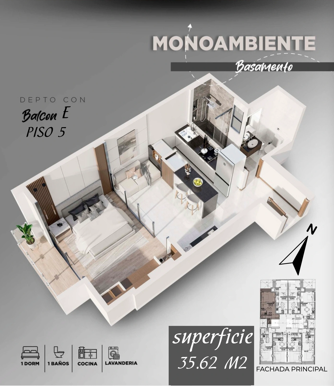 Plano del modelo E de Portobello Green