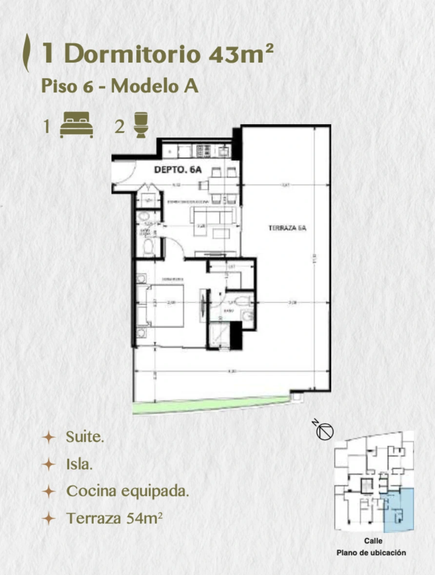 Plano del modelo A de Impera Forest